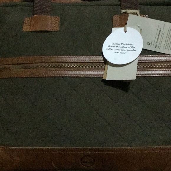 NWT Timberland nantasket canvas briefcase - Picture 9 of 9
